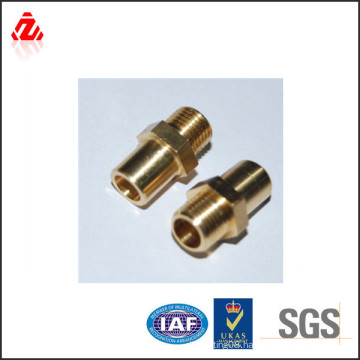 CNC machining brass pipe joint